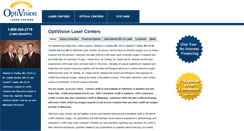 Desktop Screenshot of optivisionlasercenters.com