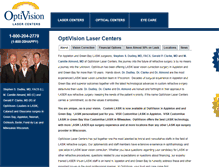 Tablet Screenshot of optivisionlasercenters.com